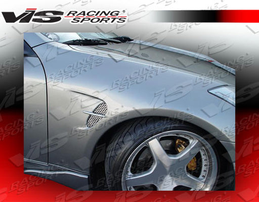 VIS Racing Wings / INGs-Style  Front Fenders (Fiberglass) - Infiniti G35 Coupe - Outcast Garage