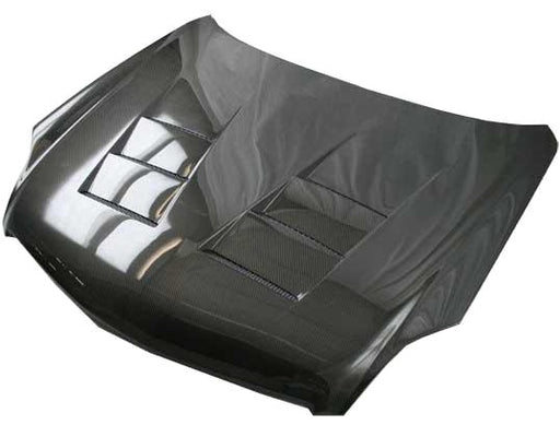 VIS Racing Terminator / TS-Style Hood (Carbon Fiber) - Infiniti G35 Coupe - Outcast Garage