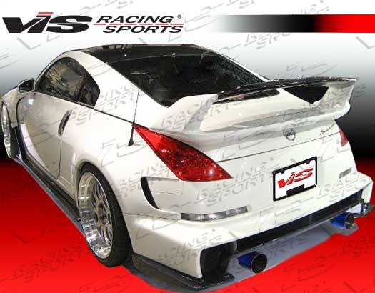 VIS Racing AMS Spoiler (Carbon Fiber) - Nissan 350Z - Outcast Garage