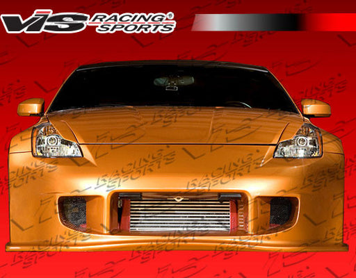 VIS Racing Demon Wide Body Front Bumper (Fiberglass) - Nissan 350Z - Outcast Garage