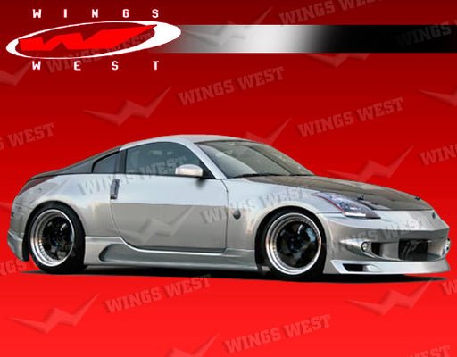 VIS Racing JPC Type-A Side Skirts (Fiberglass) - Nissan 350Z - Outcast Garage