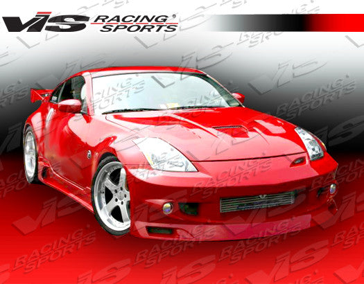 VIS Racing J-Speed Front Bumper (Fiberglass) - Nissan 350Z - Outcast Garage
