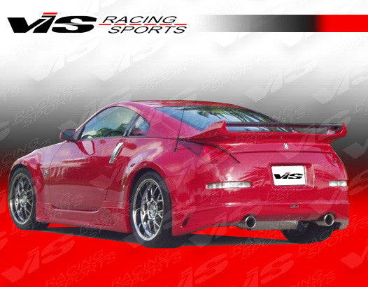 VIS Racing J-Speed Rear Lip (Fiberglass) - Nissan 350Z - Outcast Garage