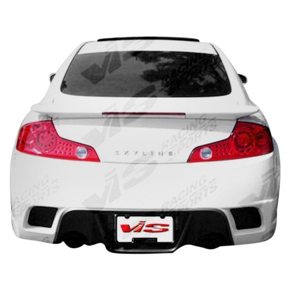 VIS Racing K-Speed Rear Bumper (Fiberglass) - Infiniti G35 Coupe - Outcast Garage