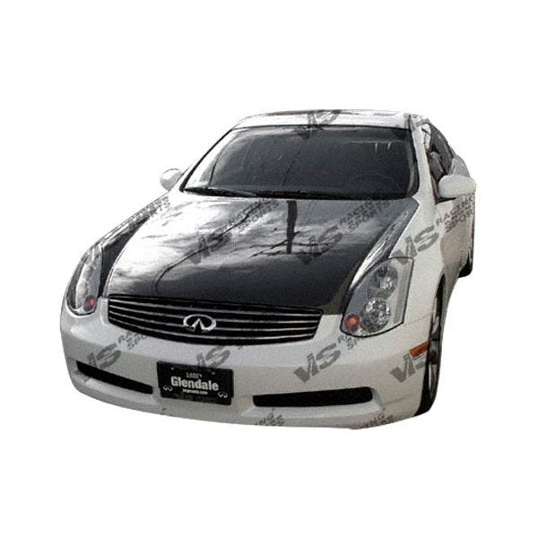 VIS Racing OEM-Style Hood (Carbon Fiber) - Infiniti G35 Coupe - Outcast Garage