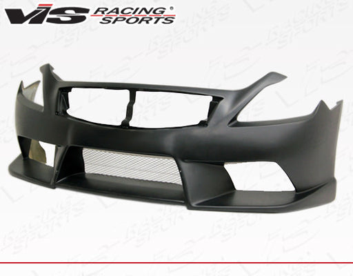 VIS Racing NSM Front Bumper (Fiberglass) - Infiniti G37 / Q60 Coupe (09-15) - Outcast Garage