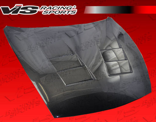 VIS Racing Terminator / TS-Style Hood (Carbon Fiber) - Nissan 370Z - Outcast Garage