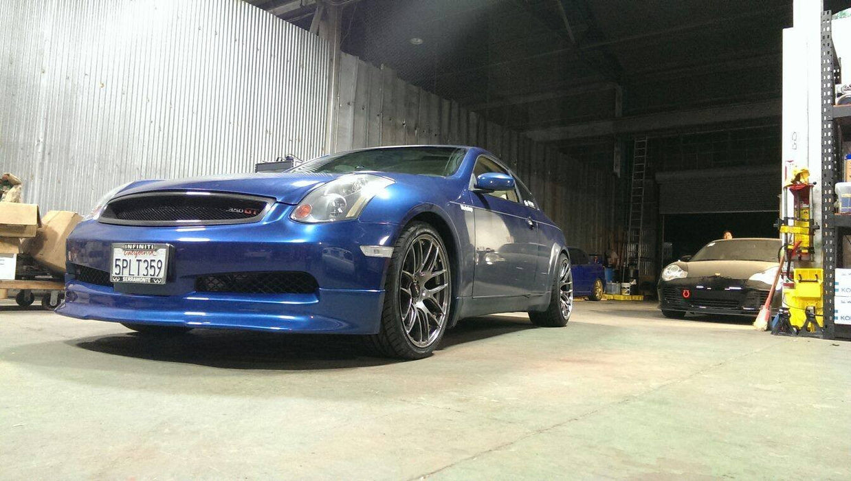 Type-V Front Lip (Poly) - Infiniti G35 Coupe Non-Sport - Outcast Garage