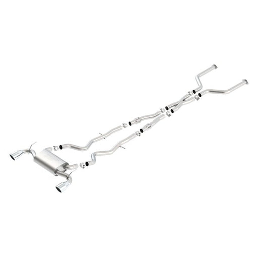 Borla S Type Stainless Steel Cat-Back Exhaust - Q60 Coupe - Outcast Garage