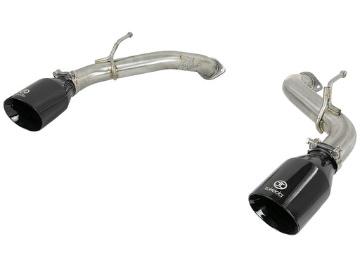 aFe Takeda 2.5" 304 SS Axle-Back Exhaust (Black Tips) - Infiniti Q50 3.0t (16-18) - Outcast Garage