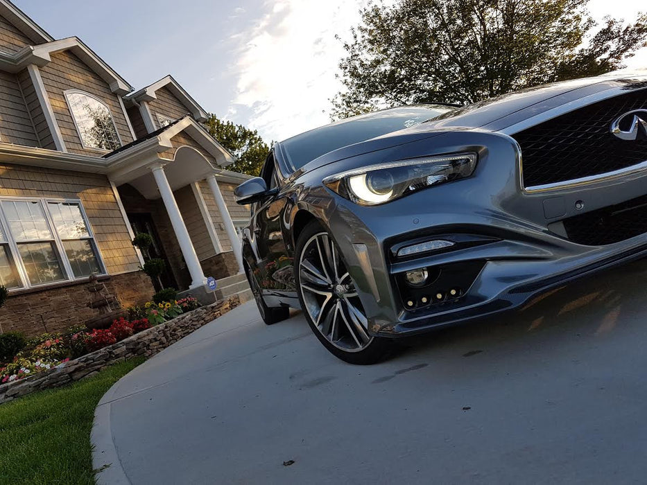 VRO Tuning IM-Style Front Bumper - Q50 - Outcast Garage