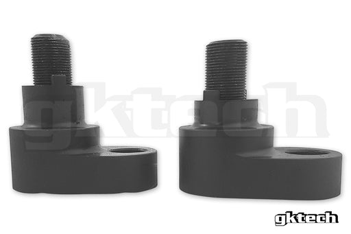 GKTech 4130 High Tensile Offset Steering Rack Extenders - Nissan Skyline, 350Z, 240SX / Infiniti G35