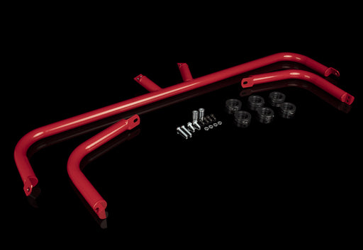 BRAUM Racing 08-19 Nissan 370Z Harness Bar Kit - Red Gloss