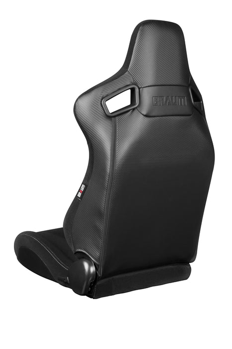 Braum Racing Black Fabric Elite Series Racing Seats - Outcast Garage