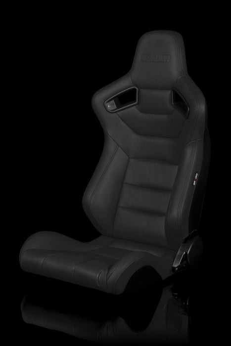 [Discontinued] Braum Racing (Charcoal Gray) Elite Series Racing Seats