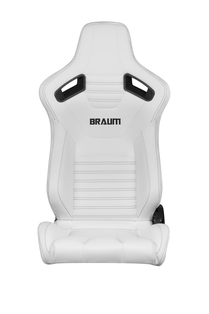 Braum Racing White Elite-X Series Racing Seats - Outcast Garage