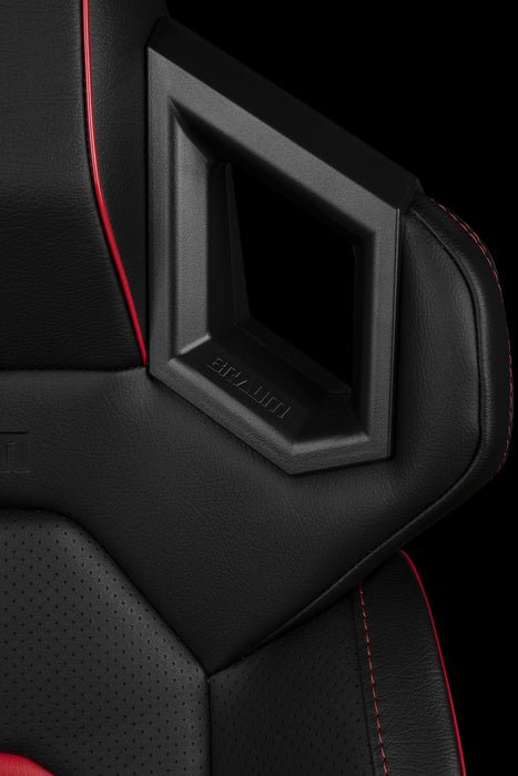 Braum Racing Alpha X Series Sport Seats - Black & Red