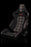 Braum Racing Orue S Series Sport Seats - Red Plaid Fabric
