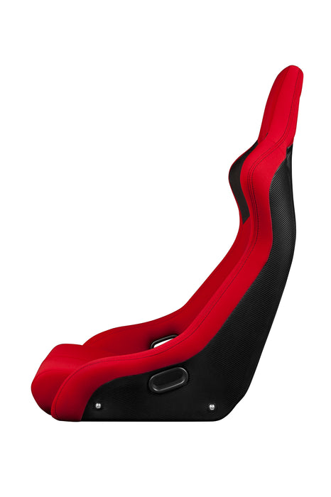 Braum Racing Red Fabric Venom-R Fixed Back Bucket Racing Seat - Outcast Garage