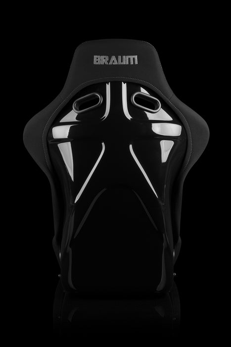 BRAUM Racing Falcon-R Composite FRP Bucket Seat - Black