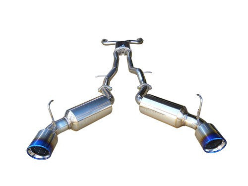 Injen Dual Cat-Back Stainless Exhaust - G37/Q60 Coupe - Outcast Garage