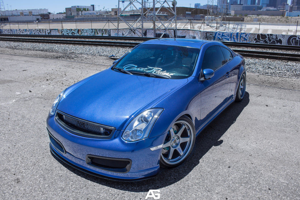 Nismo-Style V3 Front Bumper (Poly) - Infiniti G35 Coupe - Outcast Garage