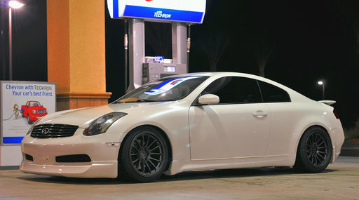 KBD INGs Style Front Lip (Poly) - Infiniti G35 Coupe Non-Sport - Outcast Garage