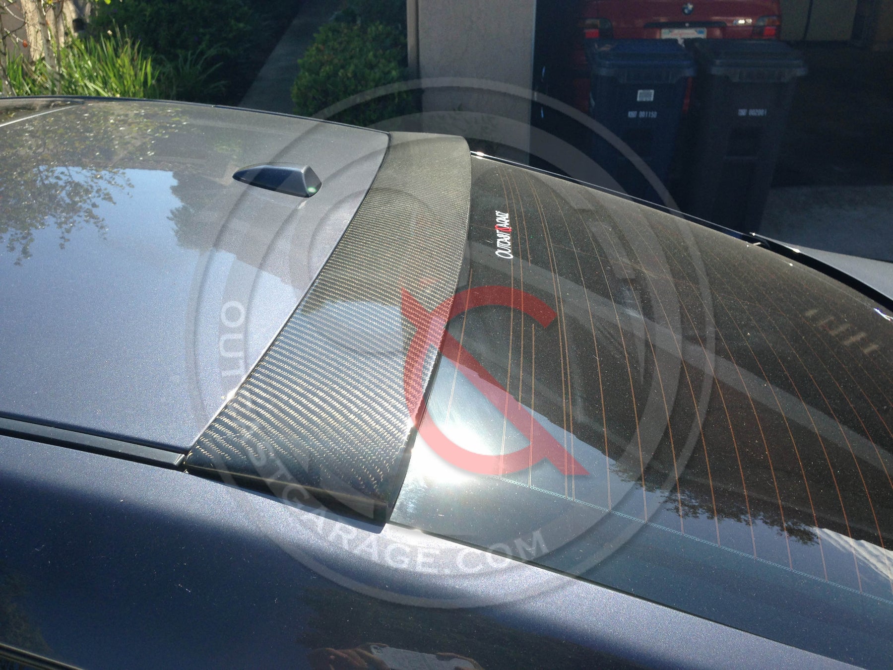 Carbon Fiber Roof Spoiler - G37/Q60 Coupe - Outcast Garage