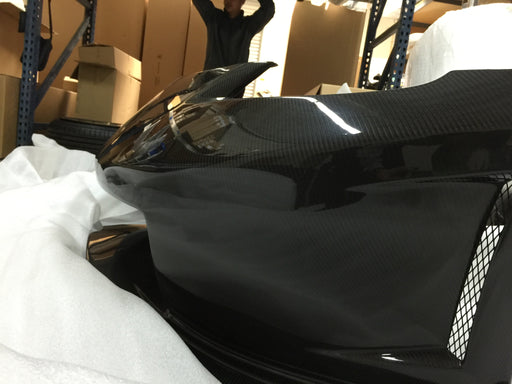 VIS Racing Astek Front Bumper (Carbon Fiber) - Nissan 350Z - Outcast Garage