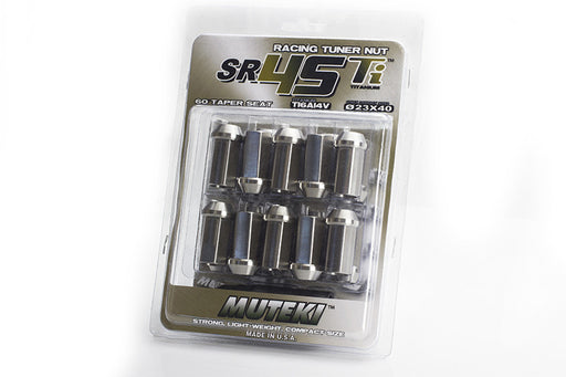 Muteki SR45 Titanium Open End Lug Nuts - Outcast Garage