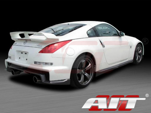 AIT Racing Nismo-Style V3 Side Skirts (Fiberglass) - Nissan 350Z - Outcast Garage