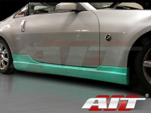 AIT Racing ING-Style V2 Side Skirts (Fiberglass) - Nissan 350Z - Outcast Garage