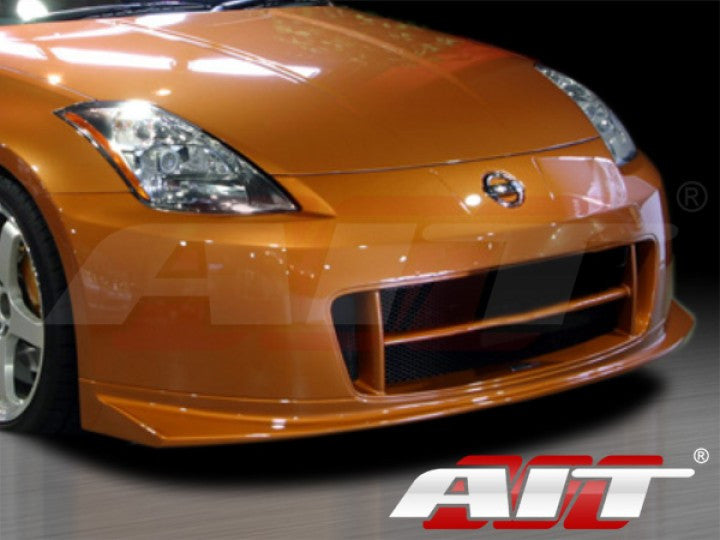AIT Racing Nismo-Style 2 Front Bumper (Fiberglass) - 350Z - Outcast Garage