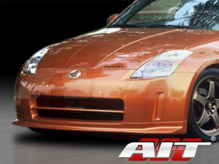 AIT Racing Nismo-Style Front Bumper (Fiberglass) - Nissan 350Z - Outcast Garage