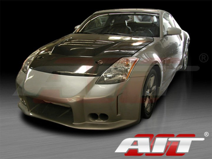 AIT Racing VS-3-Style Front Bumper (Fiberglass) - Nissan 350Z - Outcast Garage