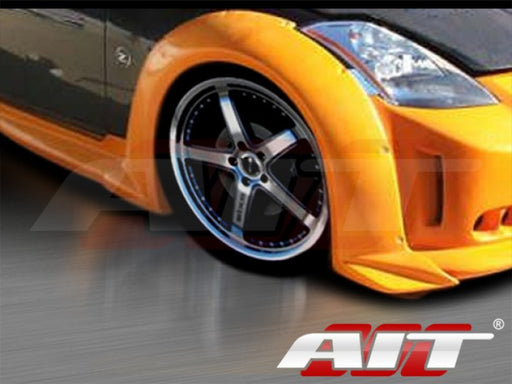 AIT Racing VS-3-Style Front Fenders (Fiberglass) - Nissan 350Z - Outcast Garage