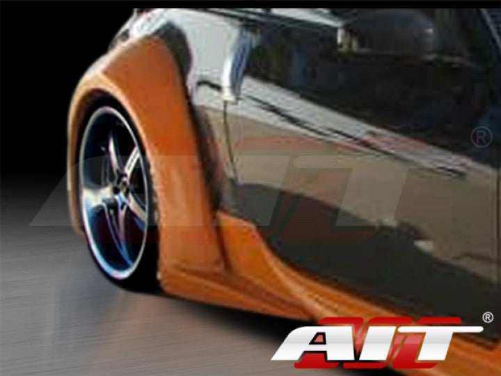 AIT Racing VS-3-Style Front Fenders (Fiberglass) - Nissan 350Z - Outcast Garage