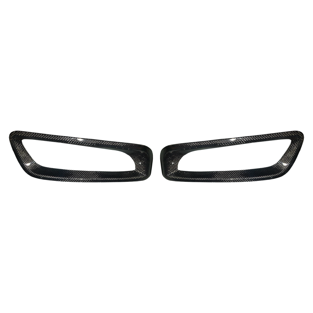 Hikkatadori Vent Ducts for Nismo Front Bumper (Carbon) - Infiniti G35 Coupe - Outcast Garage