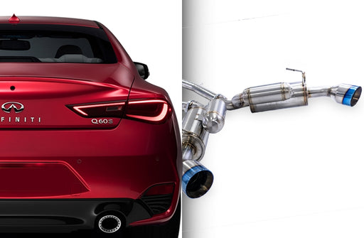 ARK Performance GRiP Cat-Back Exhaust (Polished Tips) - Infiniti Q60 3.0T / Red Sport 400 (16+) - Outcast Garage