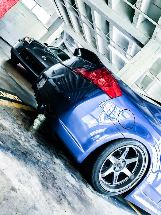 VIS Racing Z-Speed / CS-Style Rear Bumper (Fiberglass) - Infiniti G35 Coupe - Outcast Garage