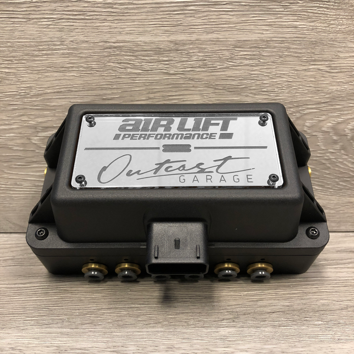 Outcast x Air Lift Custom Acrylic Plate for 3P / 3H Manifold - Outcast Garage