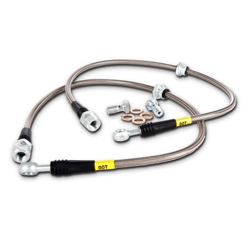 Stoptech Stainless Steel Rear Brake Lines | G37 - Outcast Garage