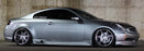 VIS Racing G-Speed / Greddy-Side Skirts (Fiberglass) - Infiniti G35 Coupe - Outcast Garage