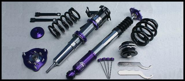D2 Racing RS Coilovers - Outcast Garage