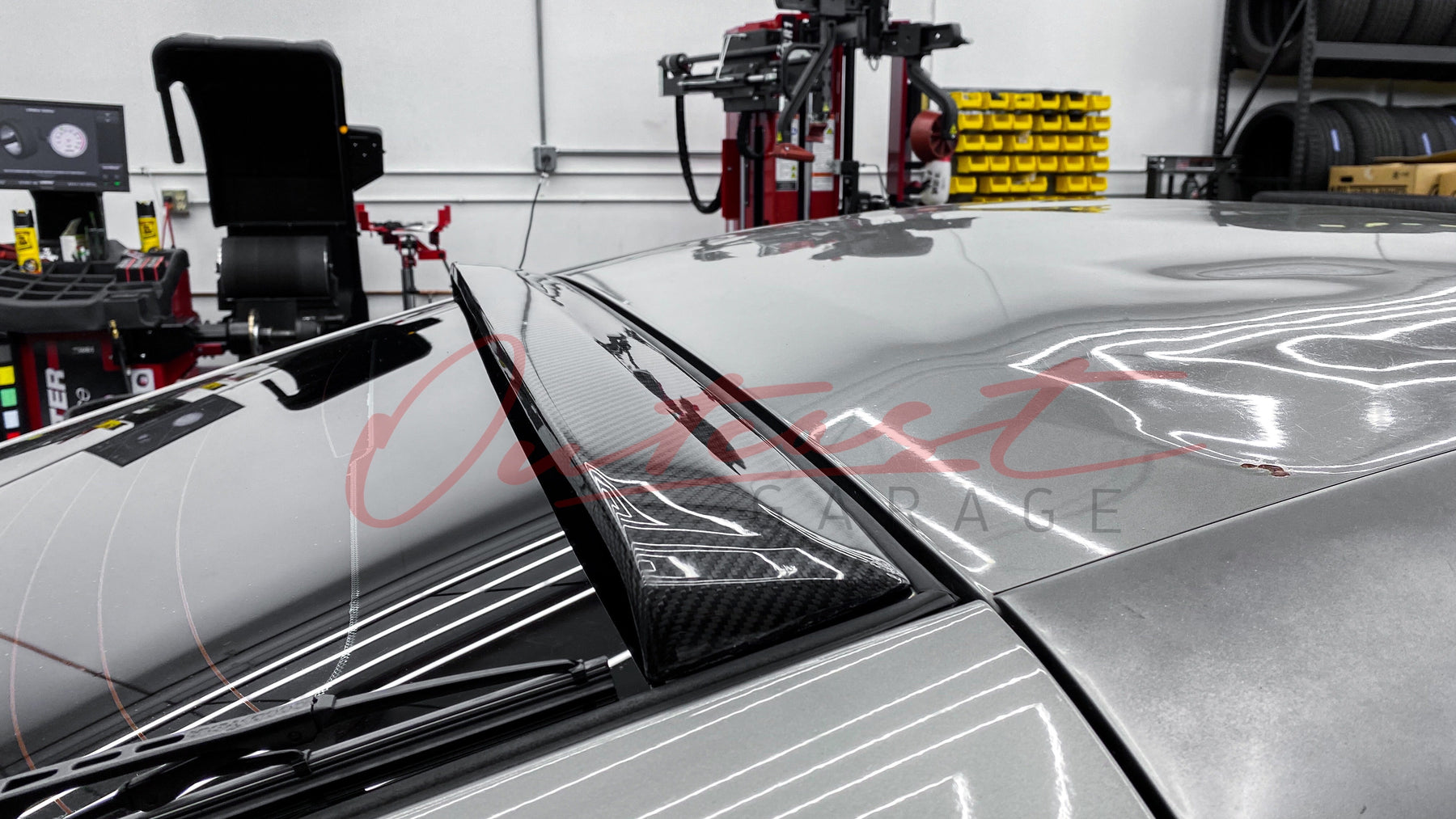 Roof Spoiler (Carbon) - Nissan 350Z