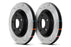DBA 4000 Series Rotor Set, T3 Slotted, Front w/ Brembo Calipers - Nissan 350Z / Infiniti G35