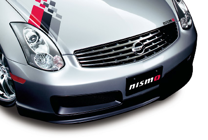 JDM Nissan Nismo S-Tune Aero Front Bumper Spoiler (FRP) - Infiniti G35 Coupe - Outcast Garage