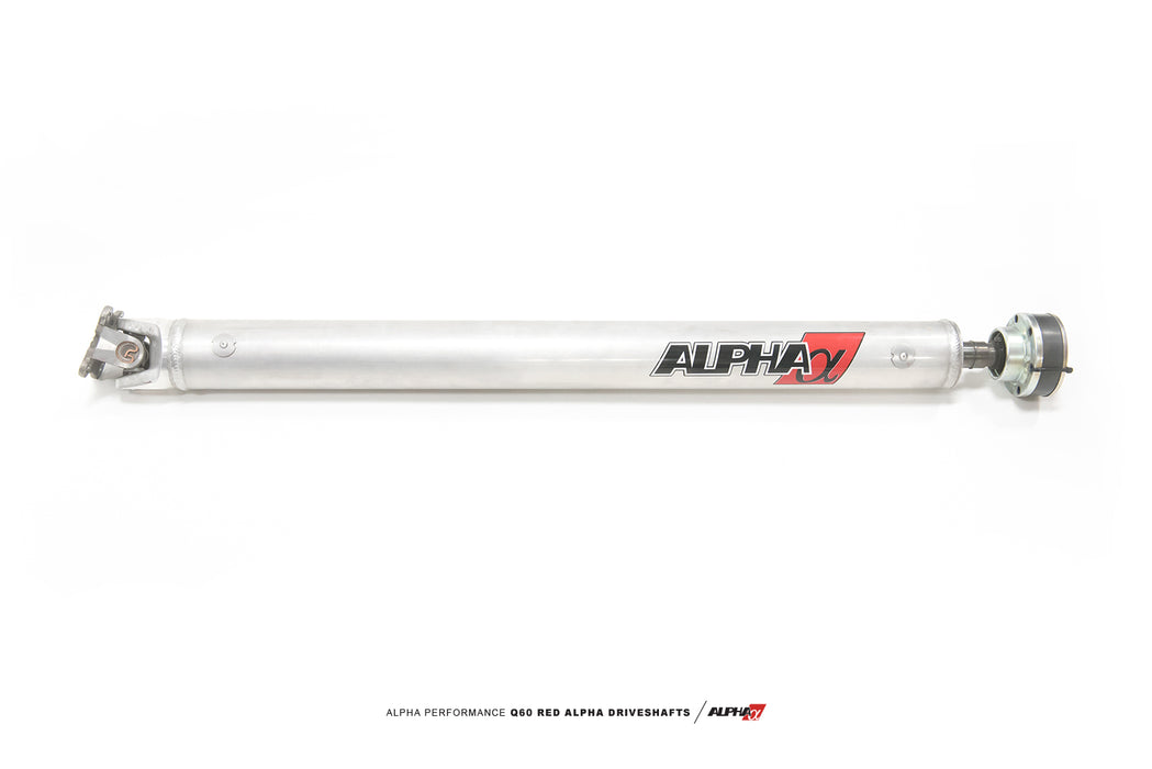 AMS Red Alpha Driveshaft by Driveshaft Shop (Carbon Fiber / Aluminum) - Infiniti Q50 / Q60 (AWD) - Outcast Garage