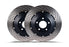 Stoptech Replacement 2pc AeroRotor, Drilled - Rear w/ Brembo Calipers - Nissan 350Z / Infiniti G35