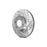Stoptech 227.42076R - Select Sport Rotor for Brembo; Drilled & Slotted; Front Right - Infiniti G35 / Nissan 350Z